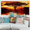 Designart - Lonely Tree in African Sunset - Oversized African Landscape Canvas Art